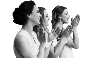 遠くの席からでも見やすいマジックで会場全体を盛り上げます